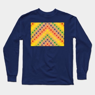 pattern line Long Sleeve T-Shirt